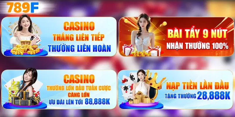 Điểm qua các khuyến mãi casino cực hot tại nhà cái