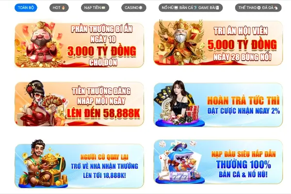 Chương trình ưu đãi hấp dẫn